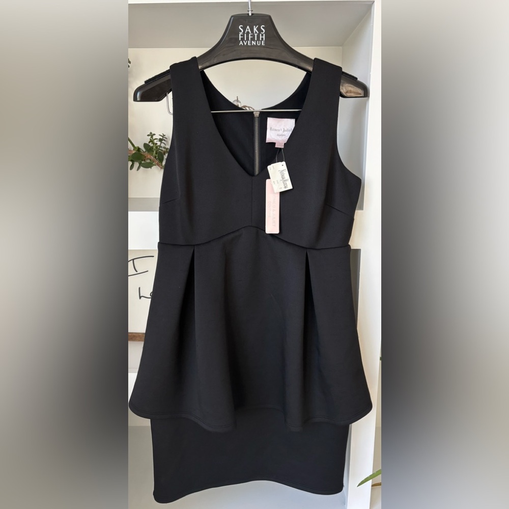 NWT Romeo & Juliet Couture Black Dress from Nieman Marcus